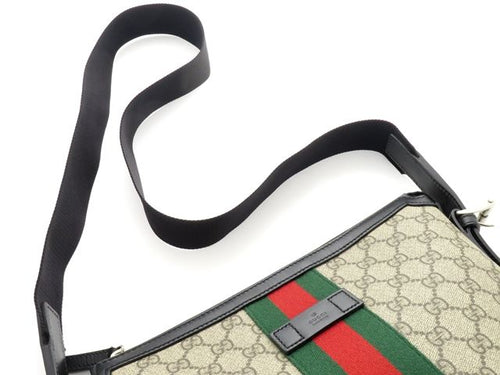 gucci beige shoulder bag rear view