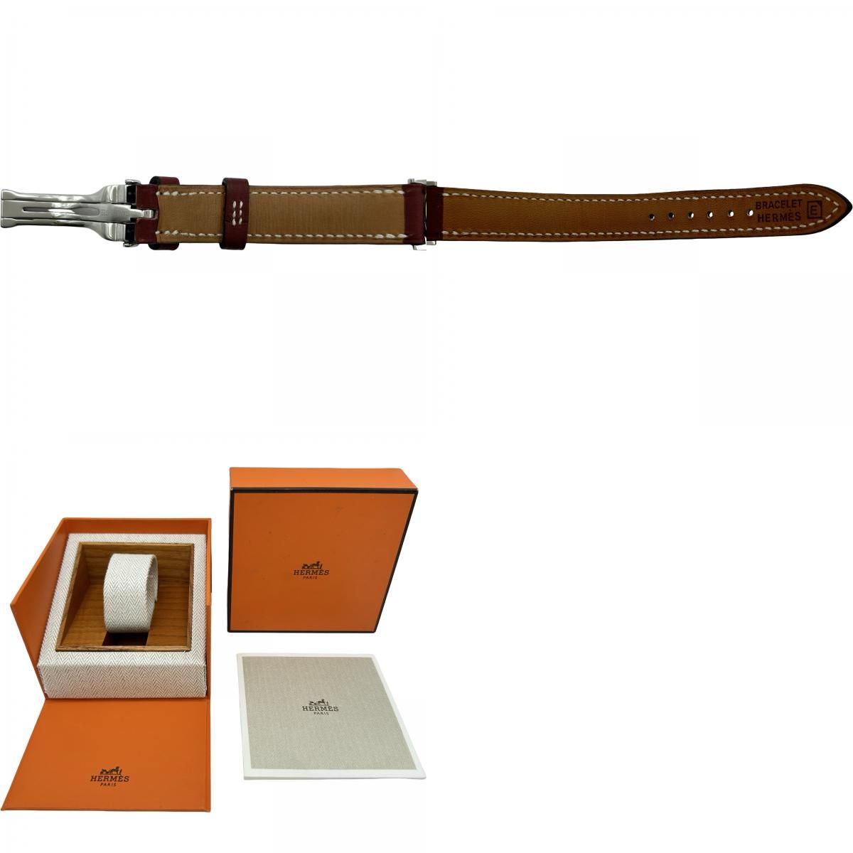 hermes no1.210 watch markings and labels