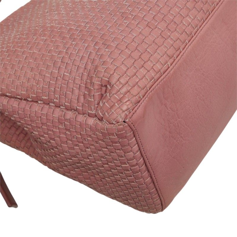 pink handbag accessories included