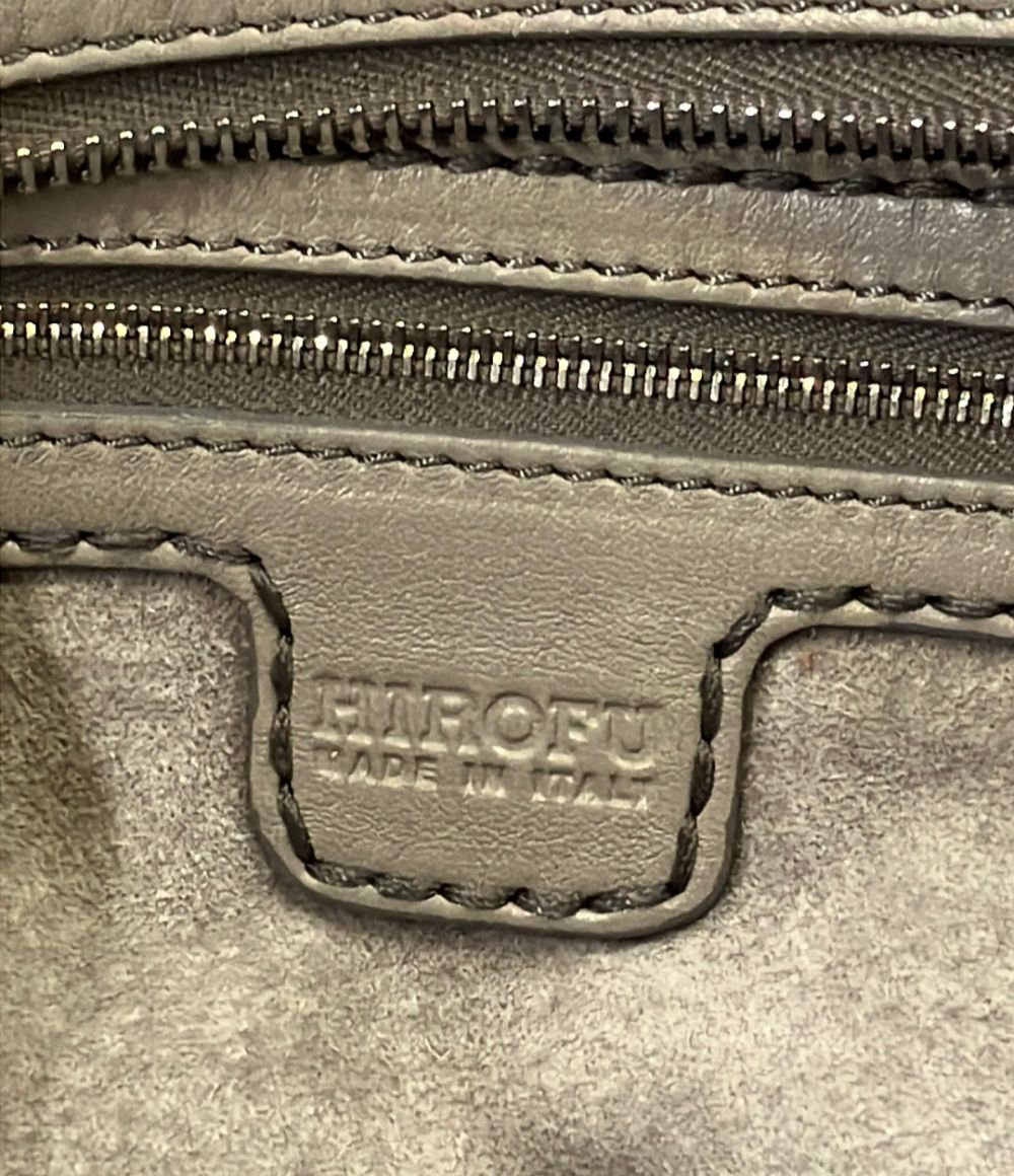 hirofu grey shoulder bag condition details