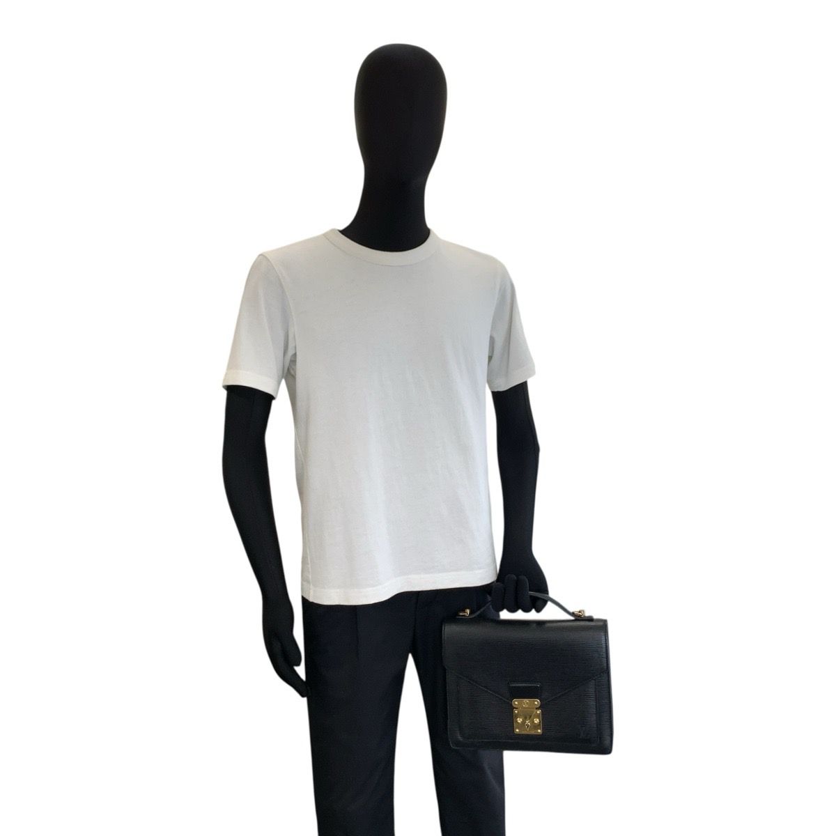 louis vuitton m52122 black briefcase functional details