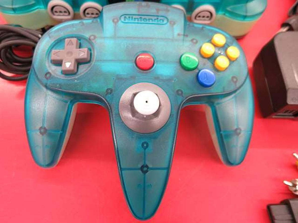 nintendo nus-001 video game console markings and labels