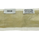christian dior beige scarf rear view