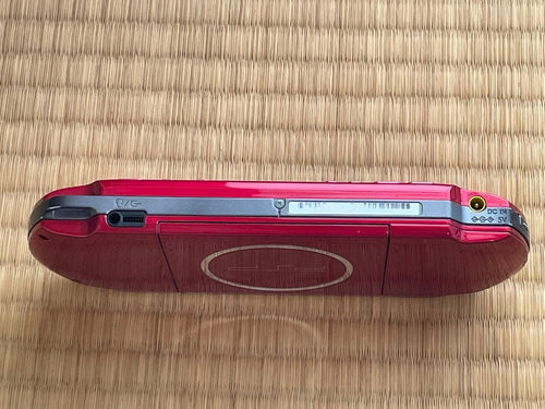 sony psp-3000 handheld console rear view