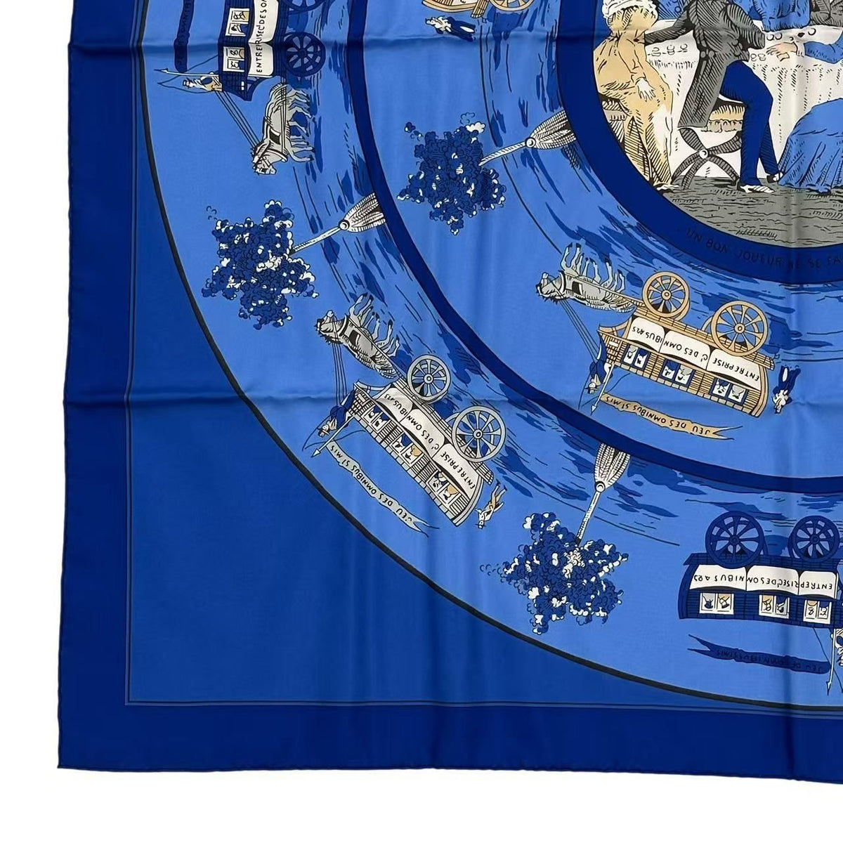 hermes white scarf condition details