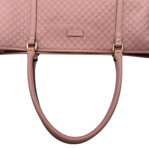 gucci pink tote bag condition details