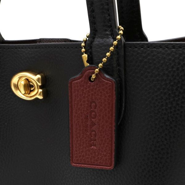 coach c8869 shoulder bag side view