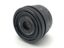 sony sel40f25g lens rear view