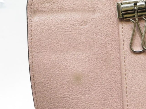 louis vuitton m64056 pink key case functional details