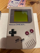 nintendo dmg-01 handheld console markings and labels