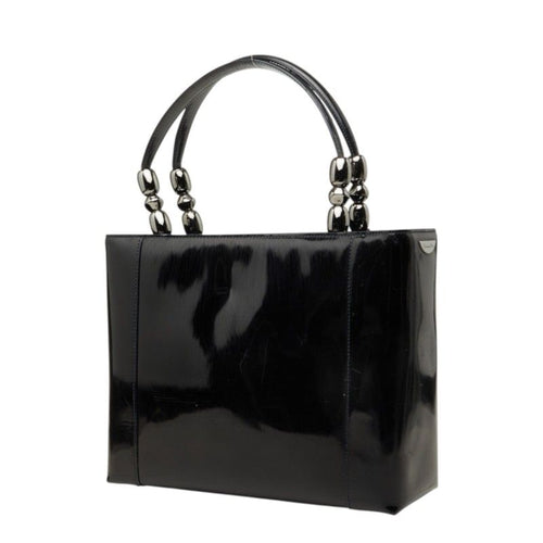 dior navy handbag front view