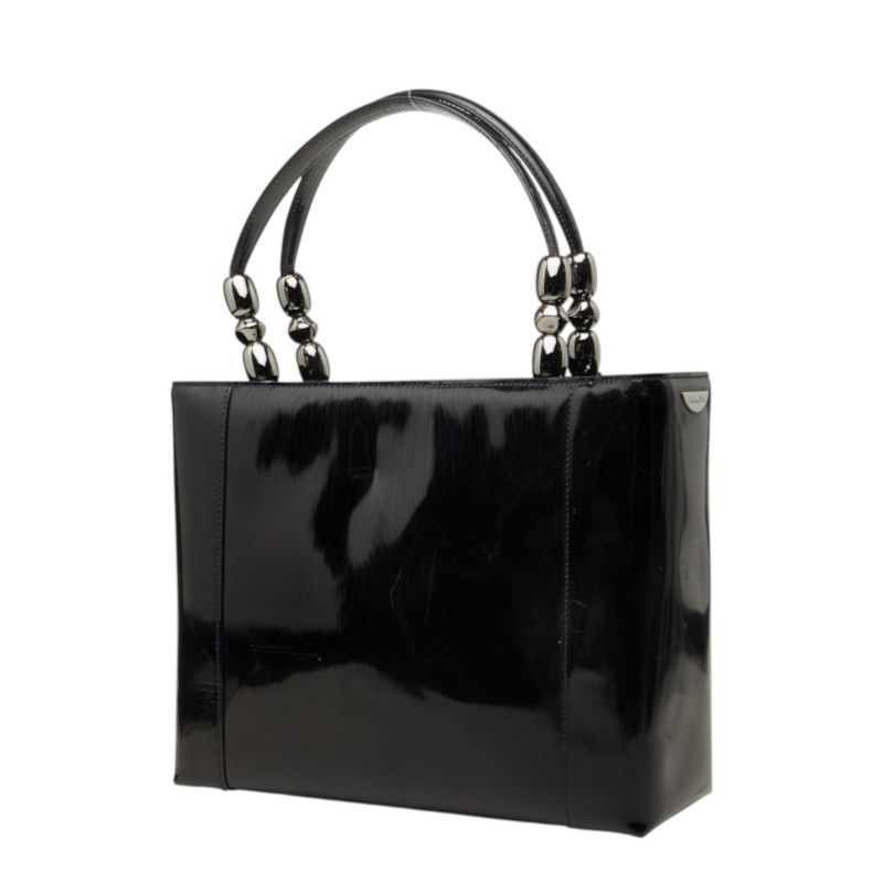dior navy handbag front view