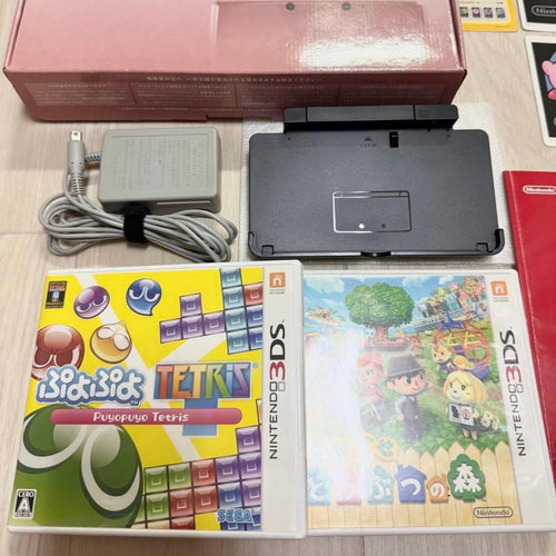 nintendo ctr-001 pink handheld console markings and labels
