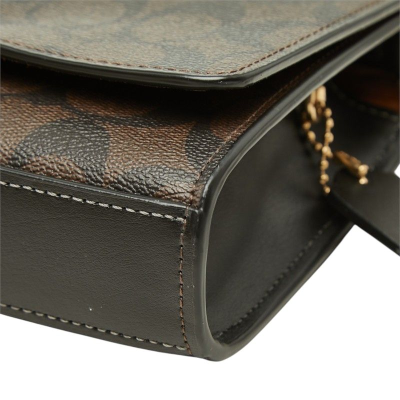 coach cp033 shoulder bag side view