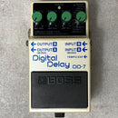 boss dd-7 guitar effector front view