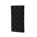 louis vuitton m61697 grey wallet front view
