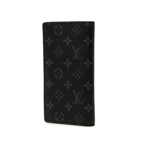 louis vuitton m61697 grey wallet front view