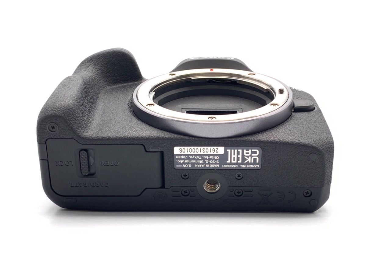 canon r100 mirrorless camera rear view