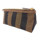 fendi 7n0074 beige pouch / clutch front view