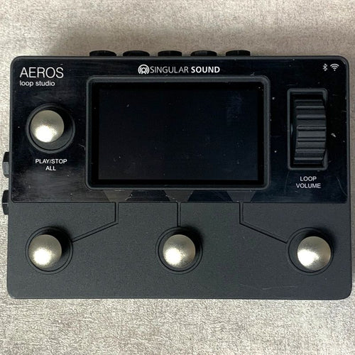 guitar effector front view