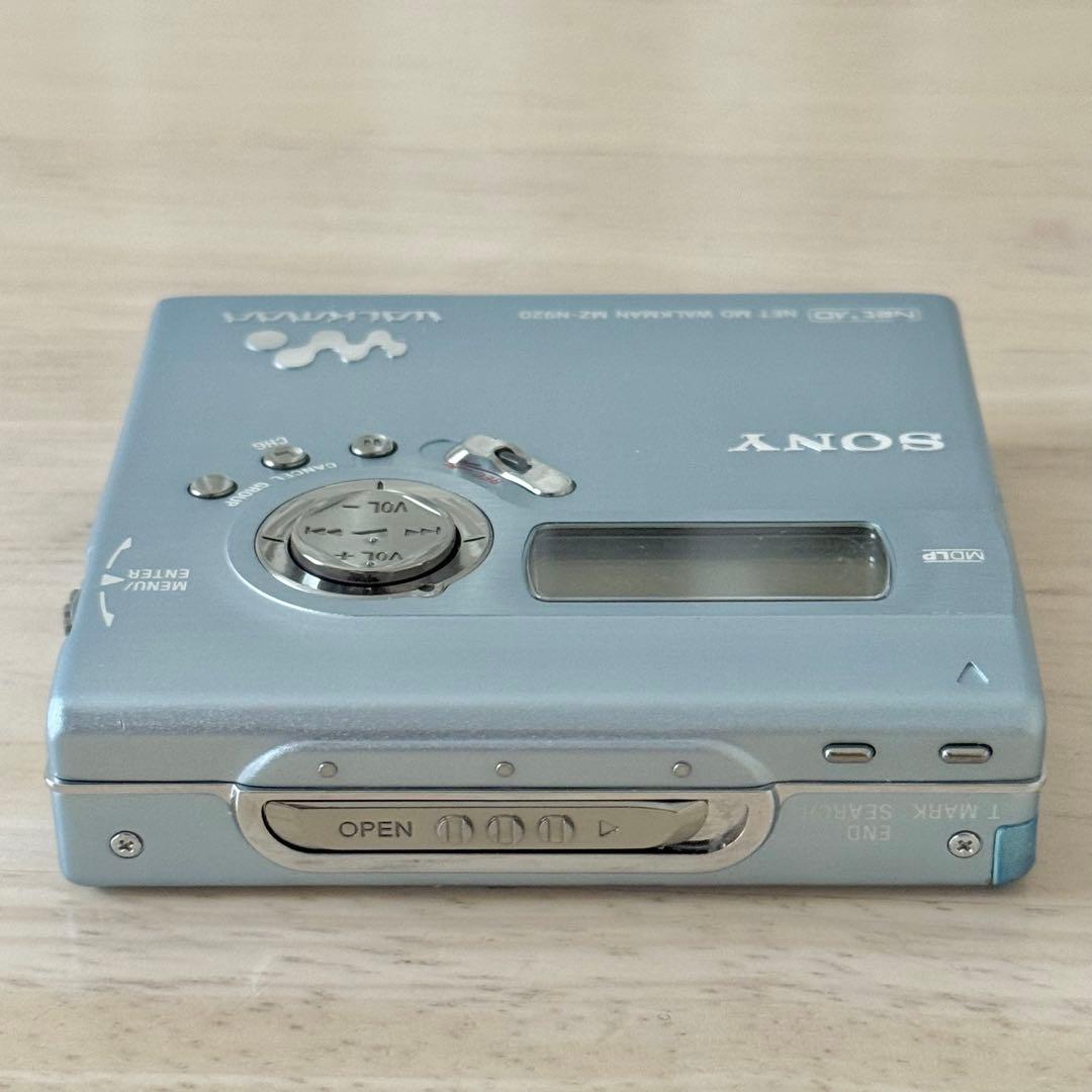 sony mz-n920 minidisc player condition details