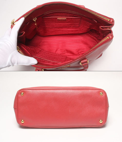 prada handbag side view