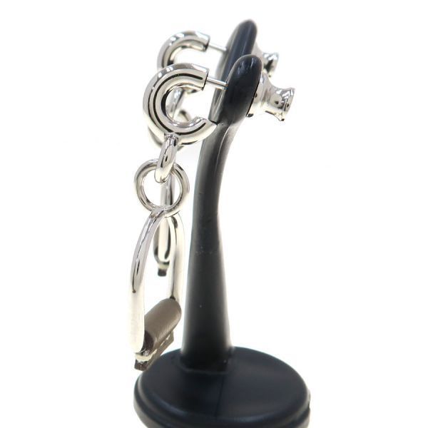 hermes earrings front view