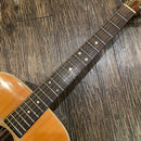 aria d-40 acoustic guitar rear view