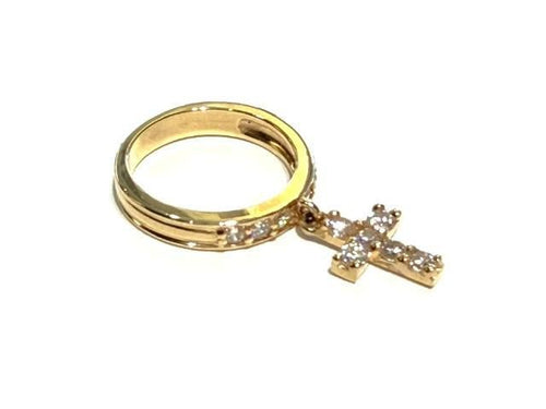 star jewelry ring rear view