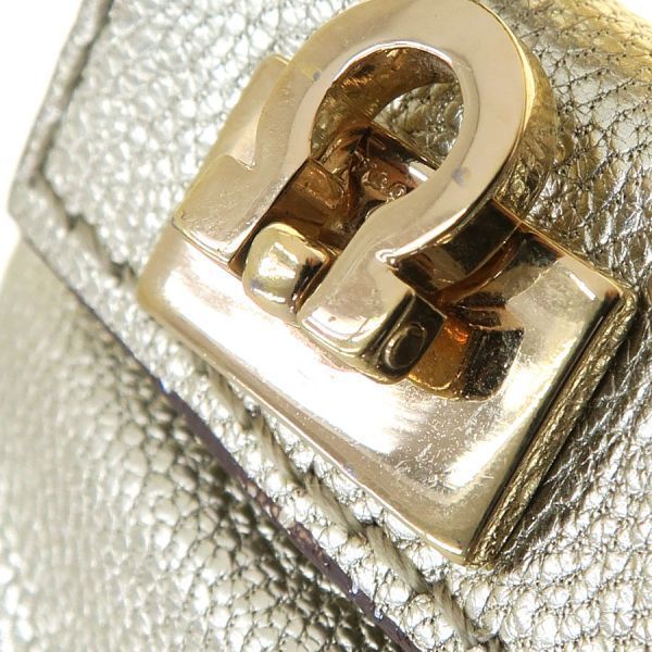 ferragamo keychain side view