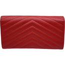 saint laurent wallet front view