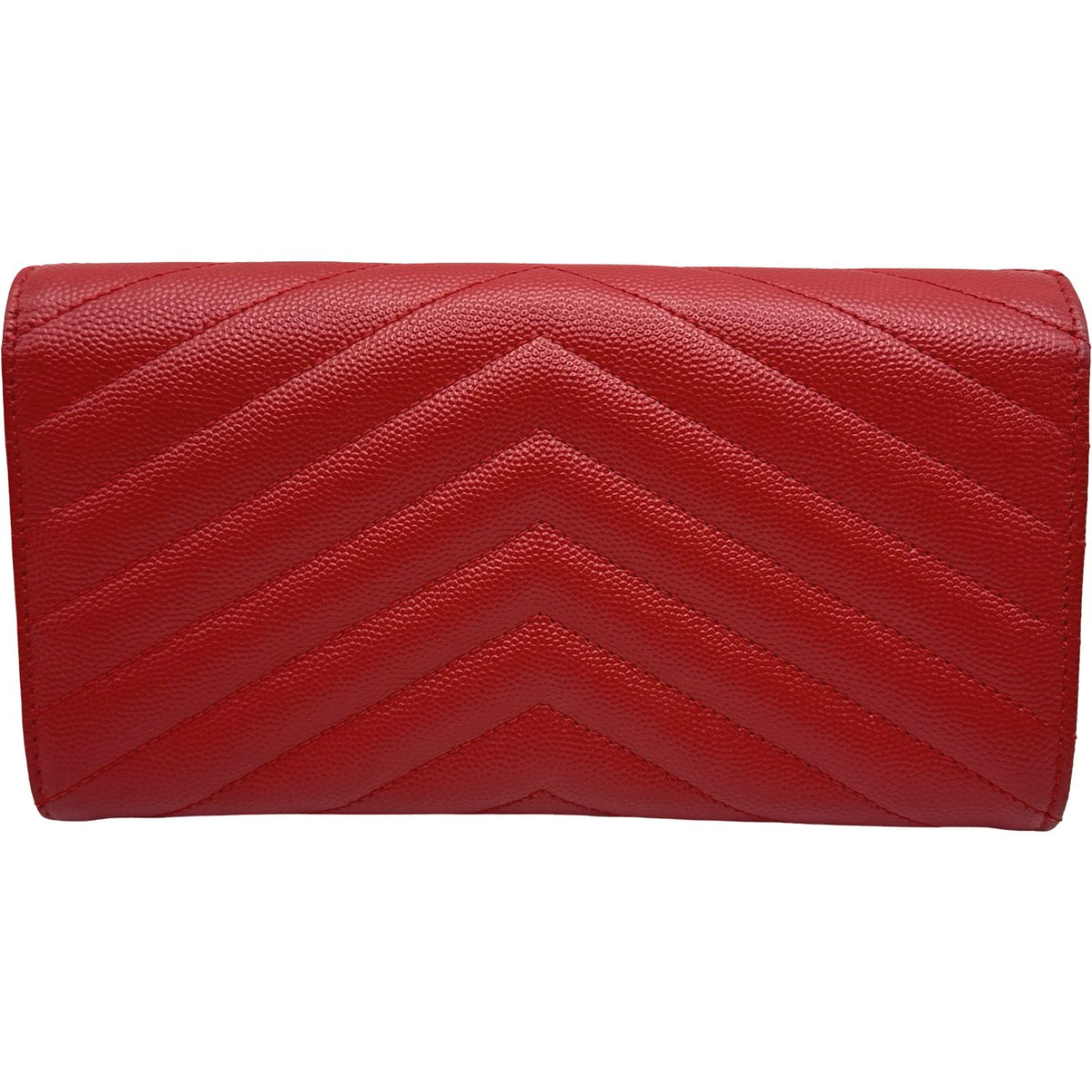 saint laurent wallet front view
