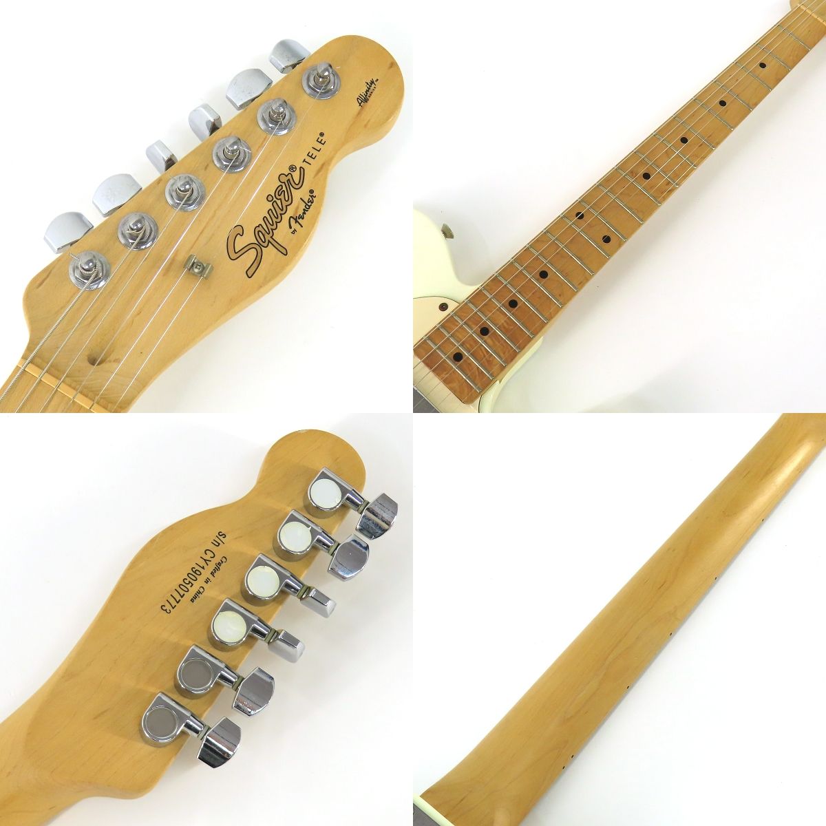 squier electric guitar functional details