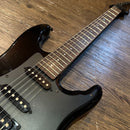 aria electric guitar rear view