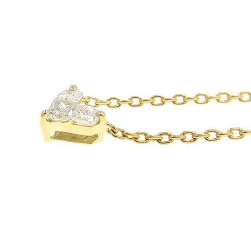 star jewelry d0.15ct necklace front view