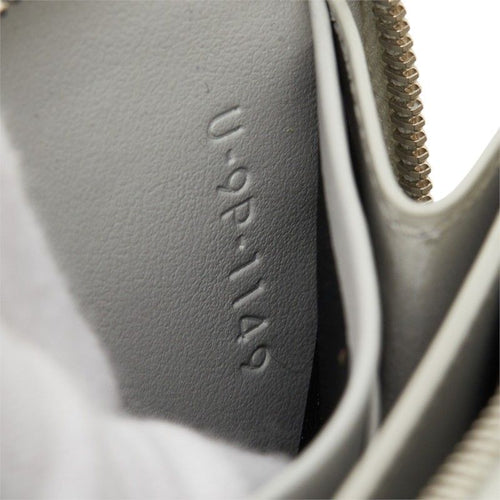 celine grey card holder functional details