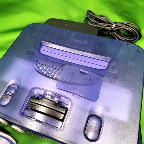 nintendo nus-001 video game console front view