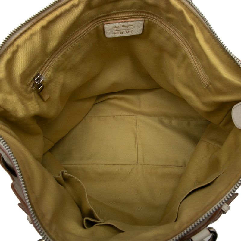 salvatore ferragamo au217416 tote bag side view
