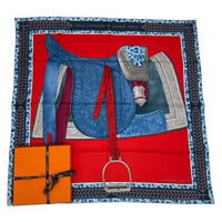 Hermes Scarf – Navy