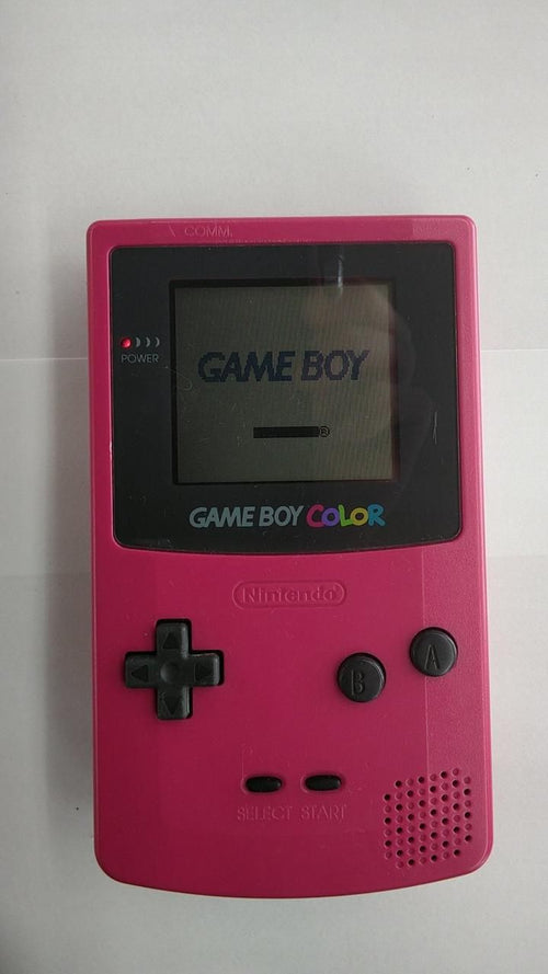 nintendo cgb-001 handheld console markings and labels