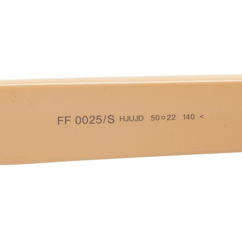 fendi ff0025s beige eyewear accessories included
