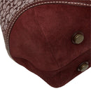 coach pink handbag accessories included