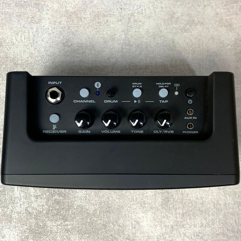 amplifier side view
