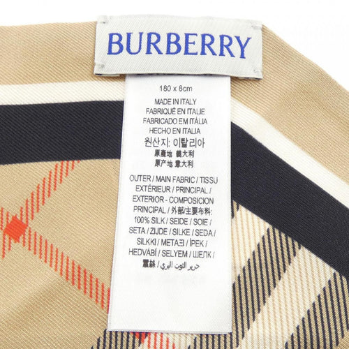 burberry beige scarf rear view