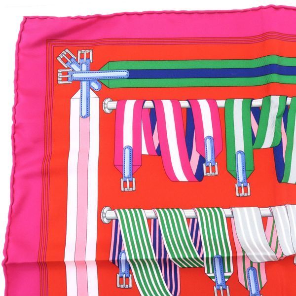 hermes scarf side view