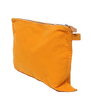 hermes orange pouch / clutch rear view