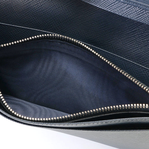 prada 2mv836 navy wallet condition details