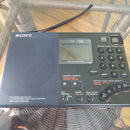 sony icf-sw7600g radio front view