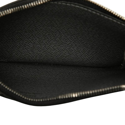 louis vuitton m30839 grey card holder side view