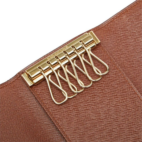 louis vuitton m62630 key case interior details